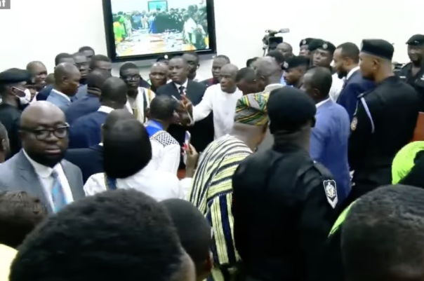 Vetting ends abruptly